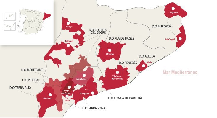 Catalunya mapa