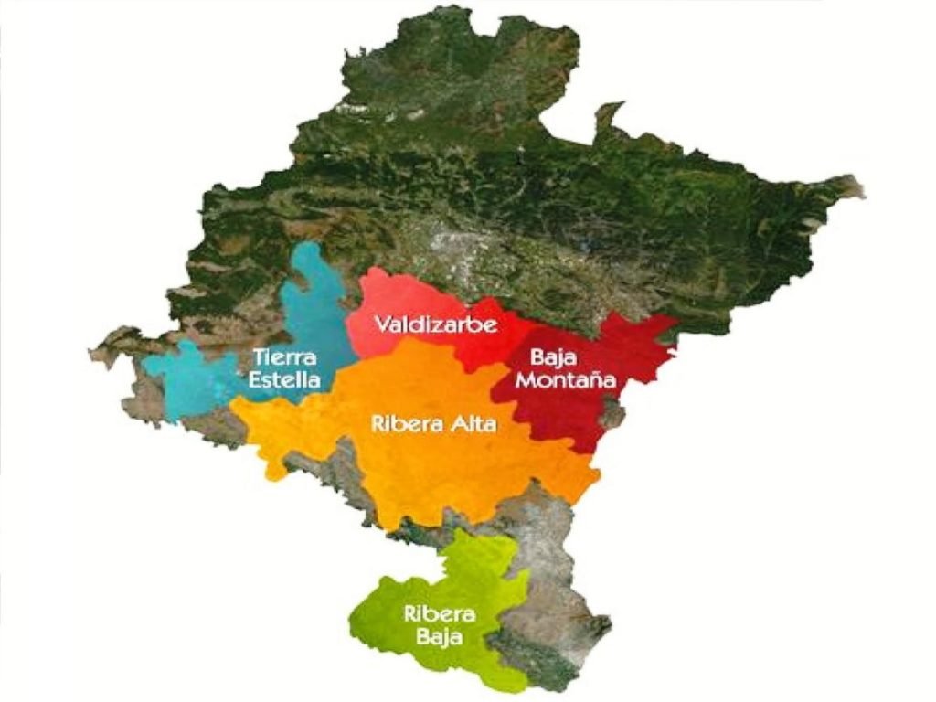 navarra mapa