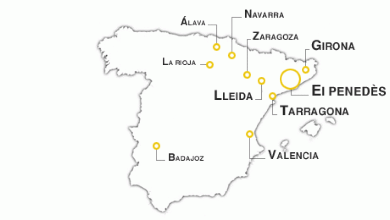 Cava mapa